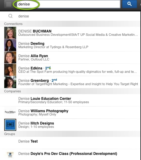 People, Companies Groups
