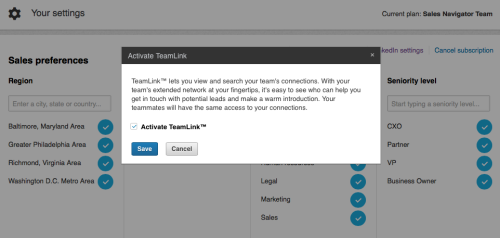 LinkedIn Sales Navigator