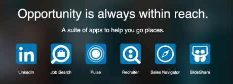 LinkedIn suite of apps